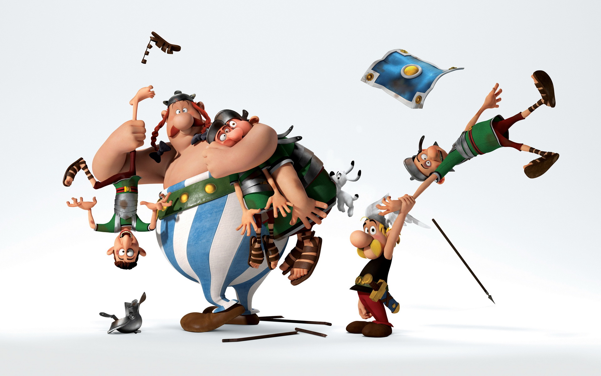 Asterix The Mansions Of The Gods - HD Wallpaper 