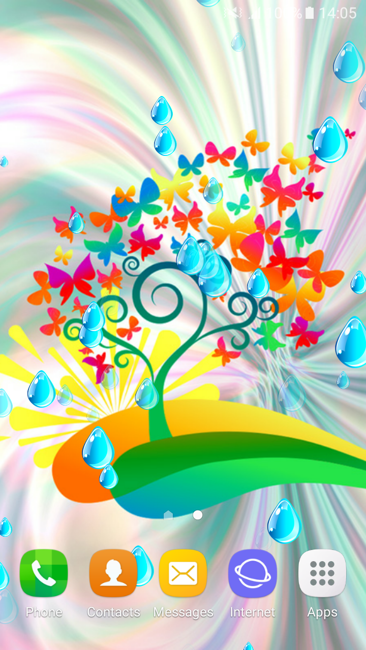Butterfly Live Wallpapers - Arbol De Mariposas - HD Wallpaper 