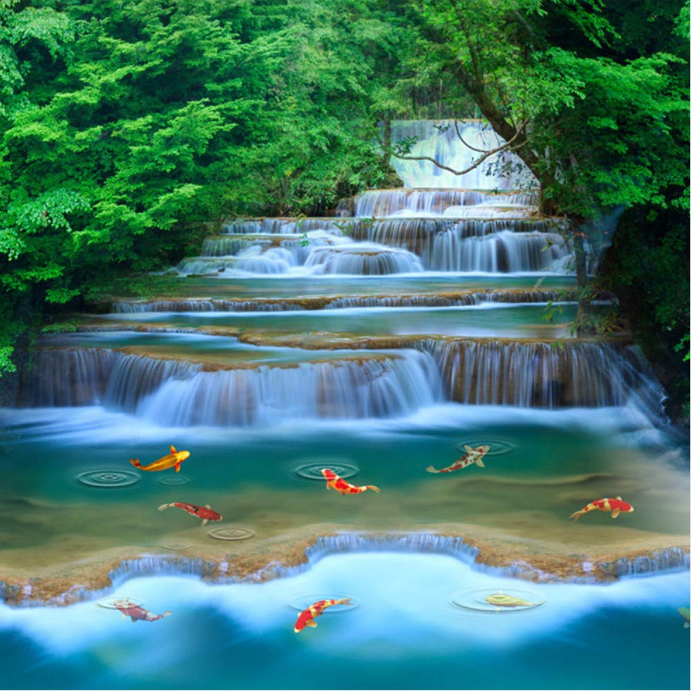 Chinese Waterfall - HD Wallpaper 