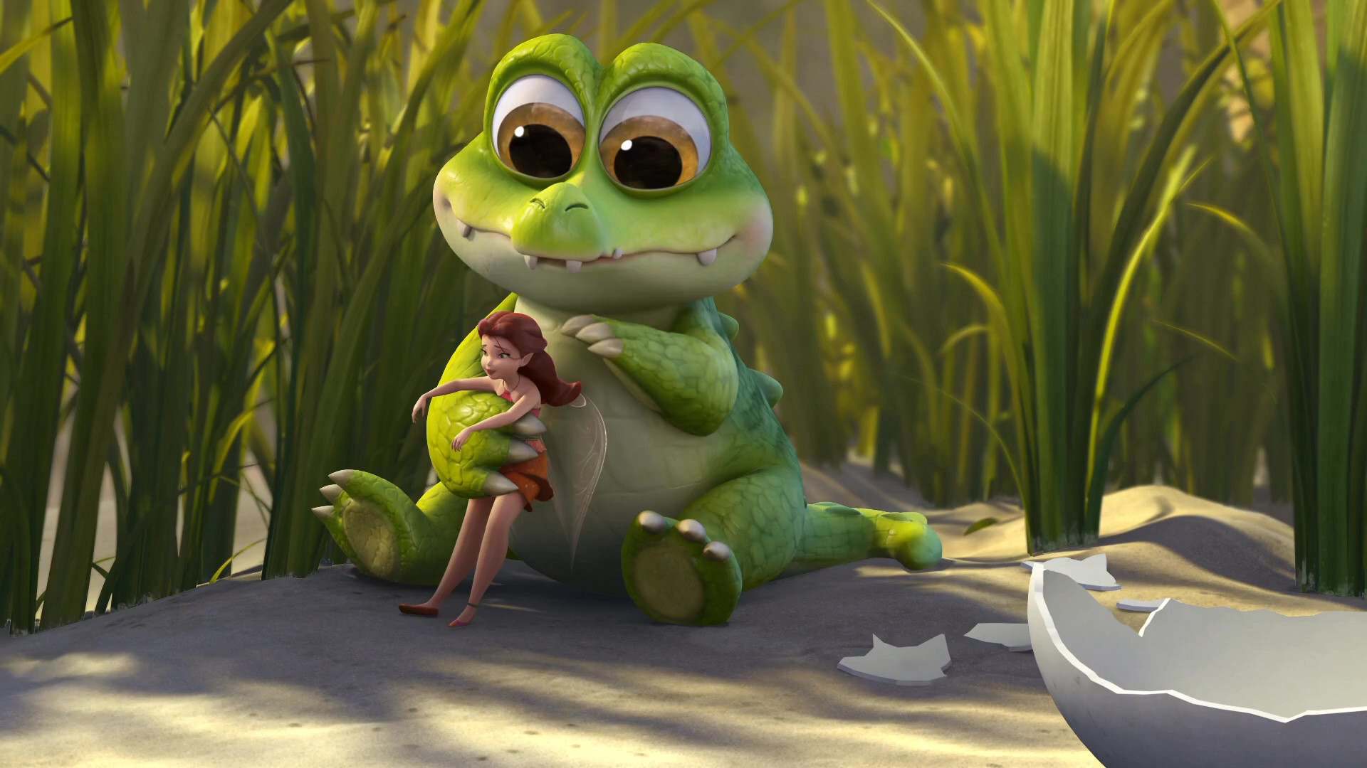 Download The Pirate Fairy 1080p Kat Movie [1920x1080] - Tick Tock Crocodile Baby - HD Wallpaper 