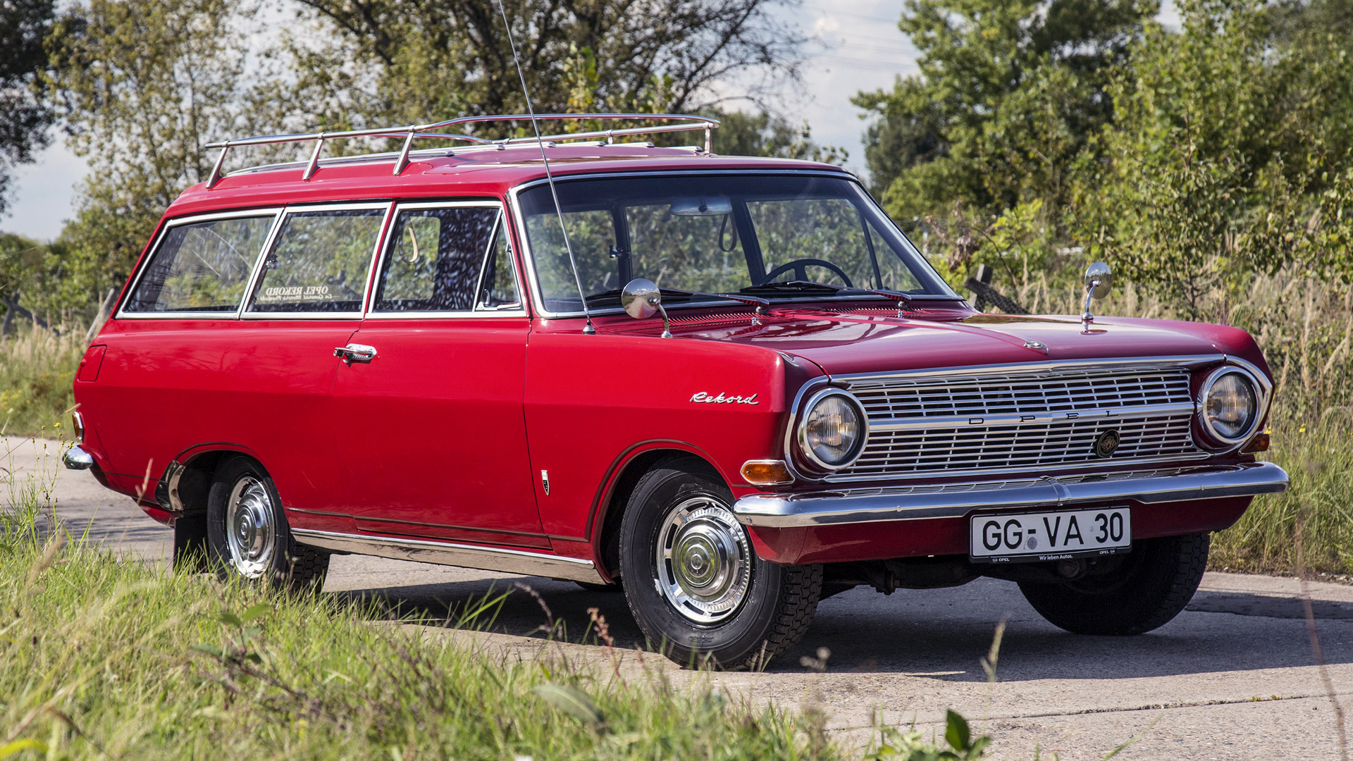 Opel Rekord - HD Wallpaper 