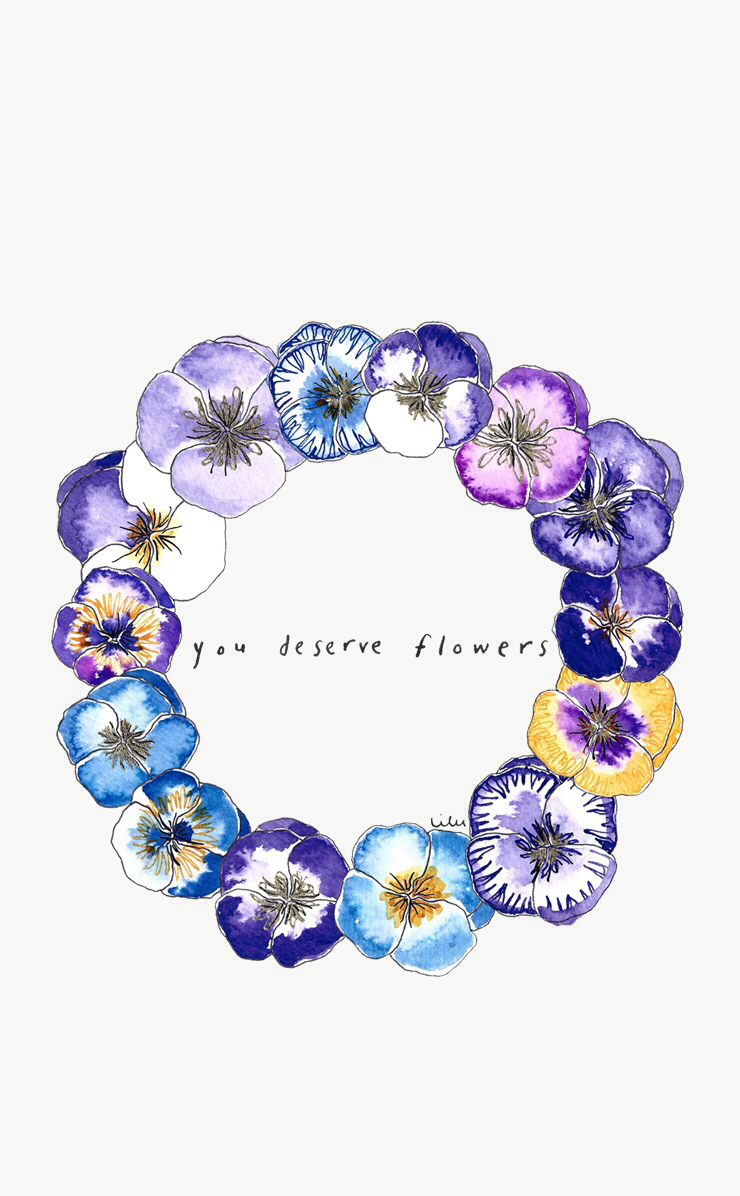 Flowers, Wallpaper, And Quote Image - Wallpaper - HD Wallpaper 