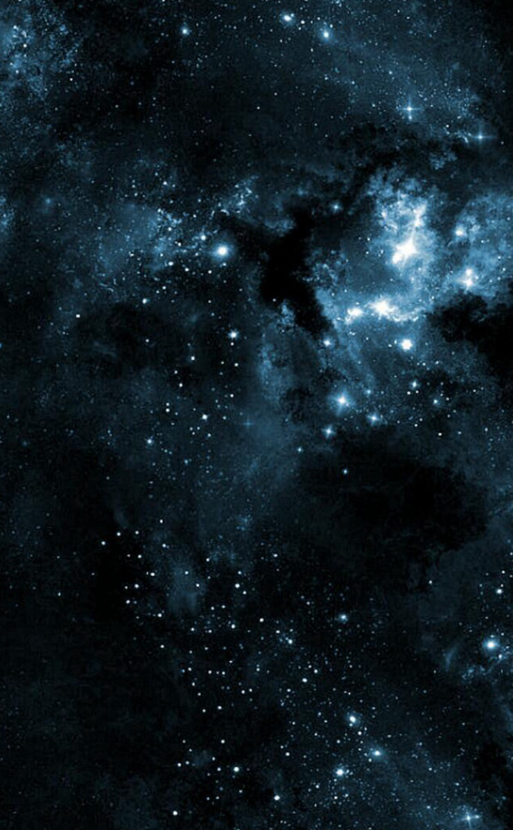 Stars, Galaxy, And Sky Image - Dark Night And Stars Quotes - HD Wallpaper 