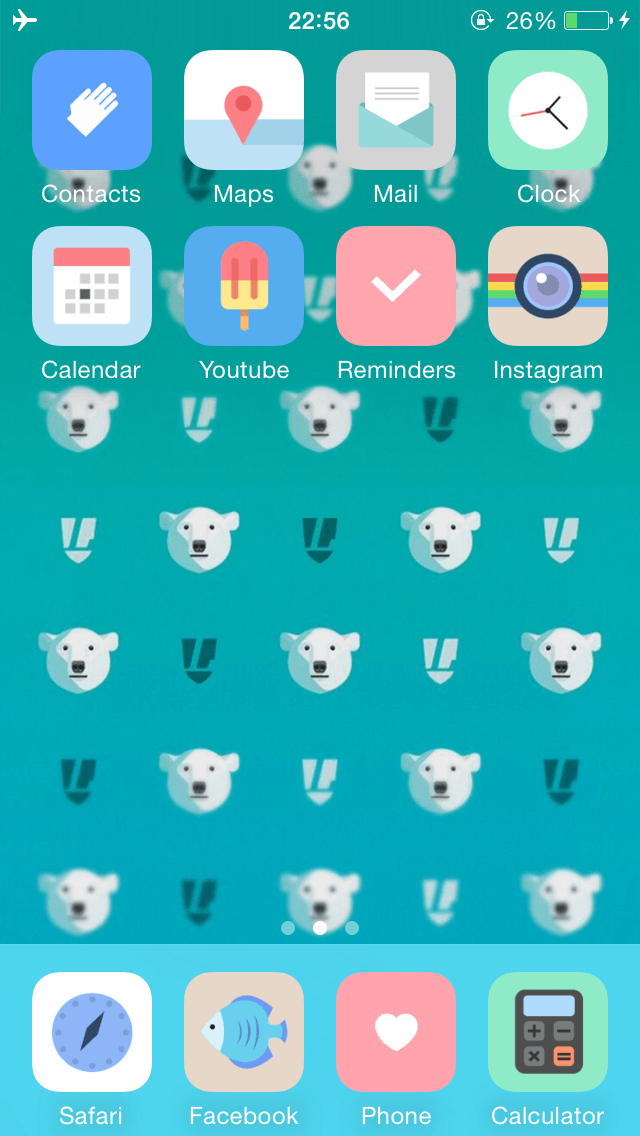 Polar Bear
what A Cute Bear Is Download This Lovely - HD Wallpaper 