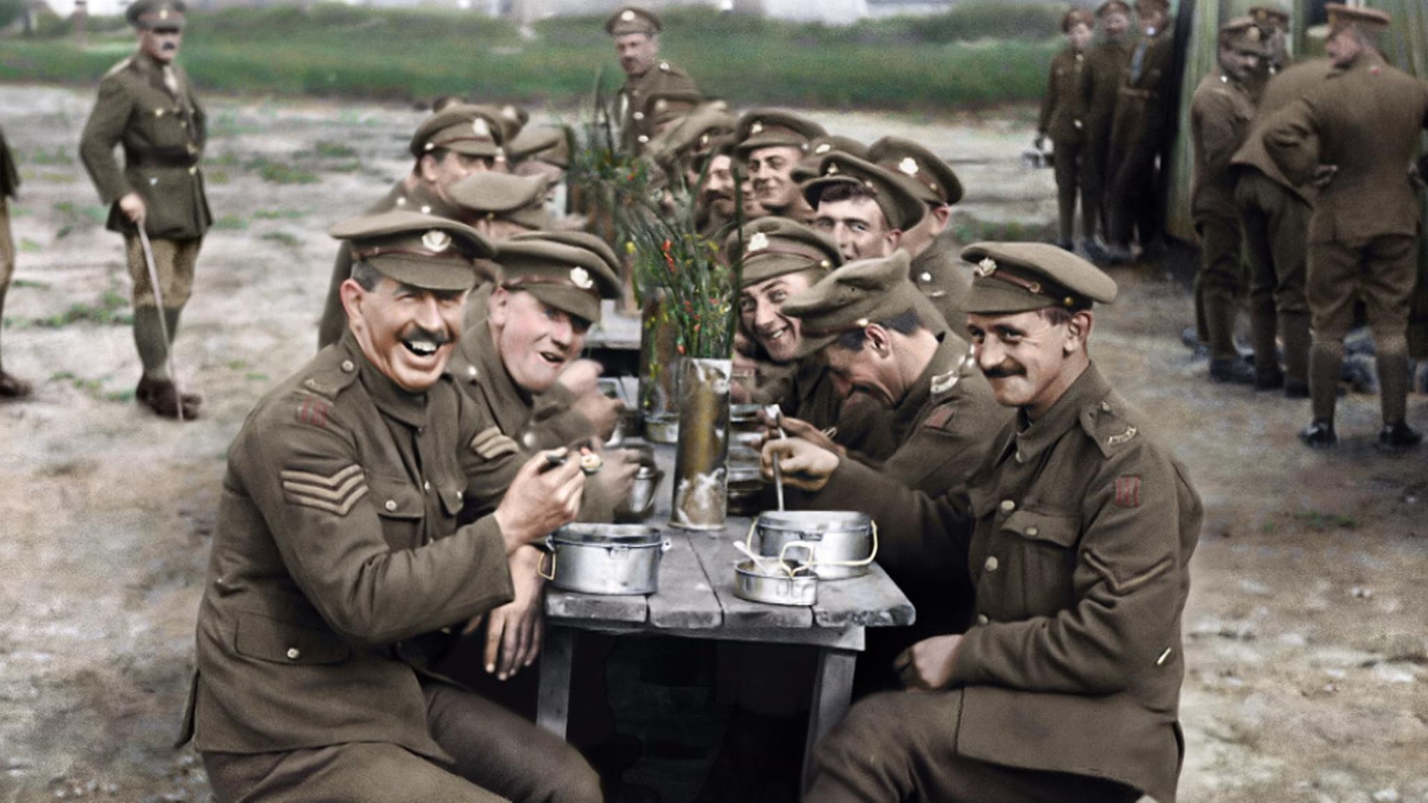 Director Peter Jackson& - Ww1 Photos In Colour - HD Wallpaper 