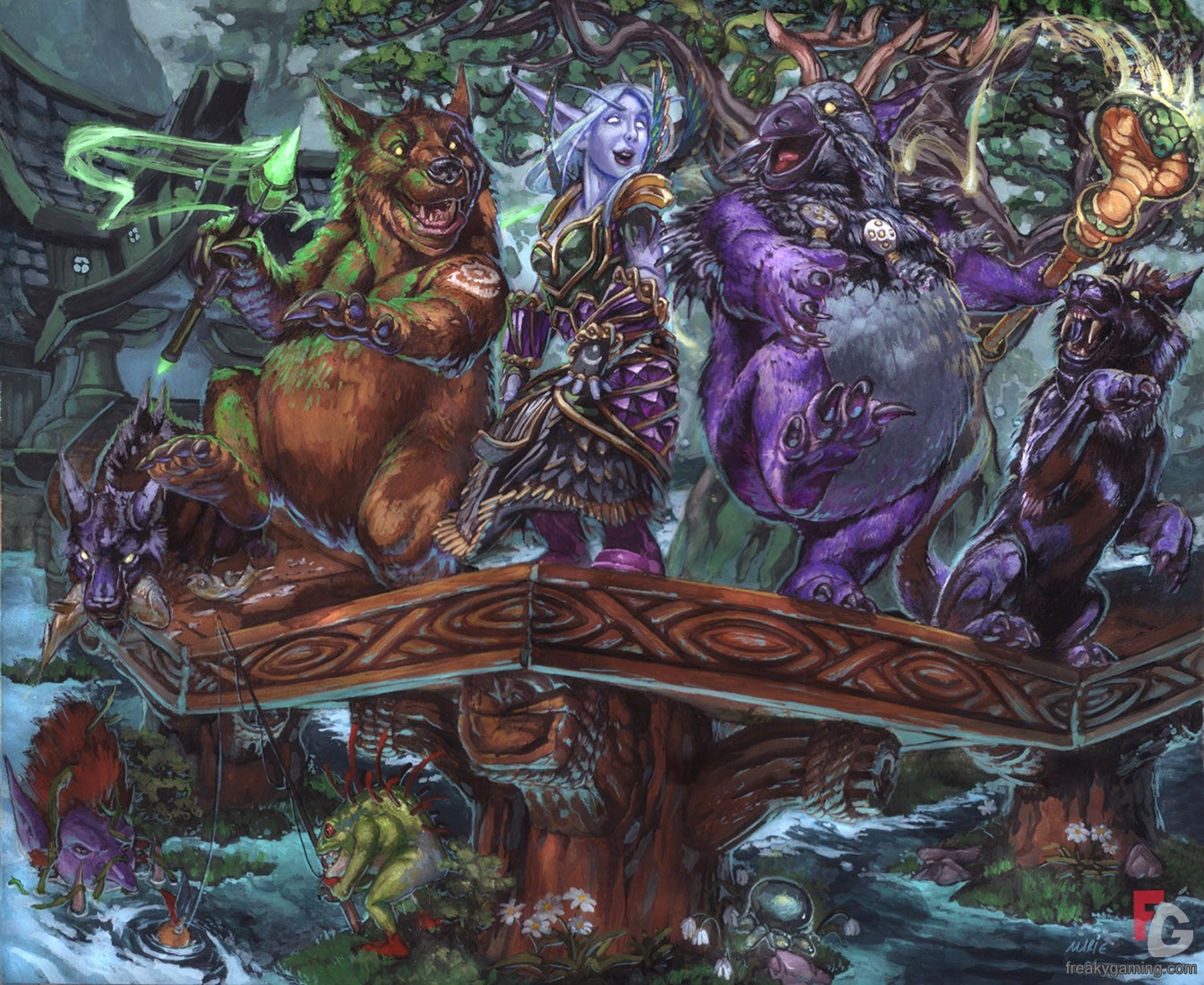 Concept Artist World Of Warcraft - HD Wallpaper 