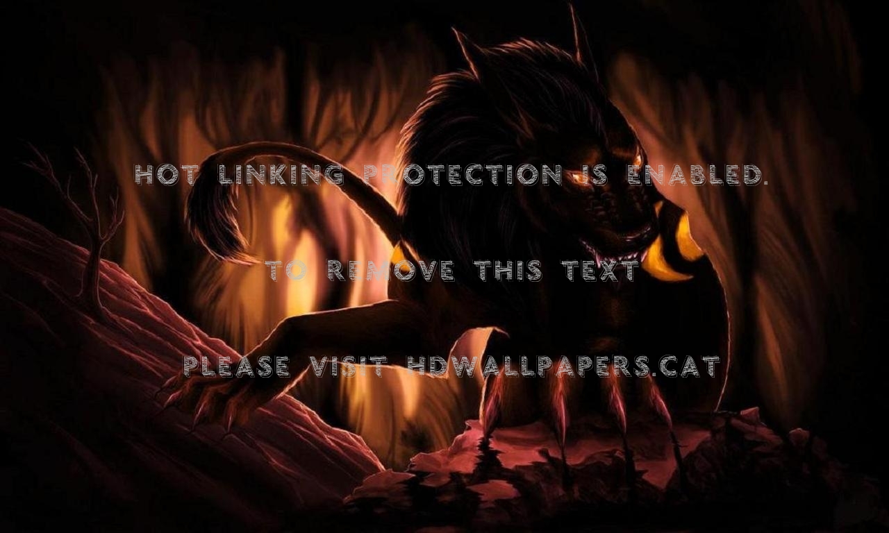 Feral Druid Dark Creature Abstract - Feral Druid Artwork - HD Wallpaper 