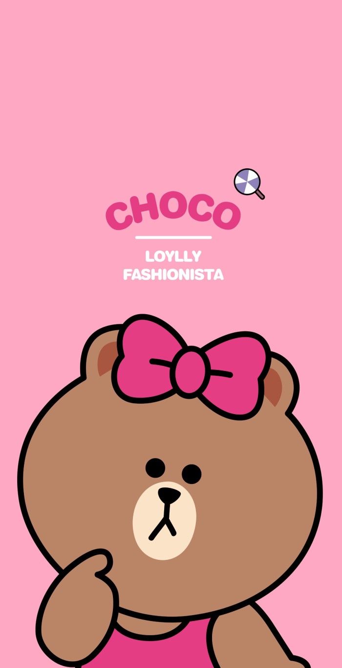 Line Friends Choco - HD Wallpaper 