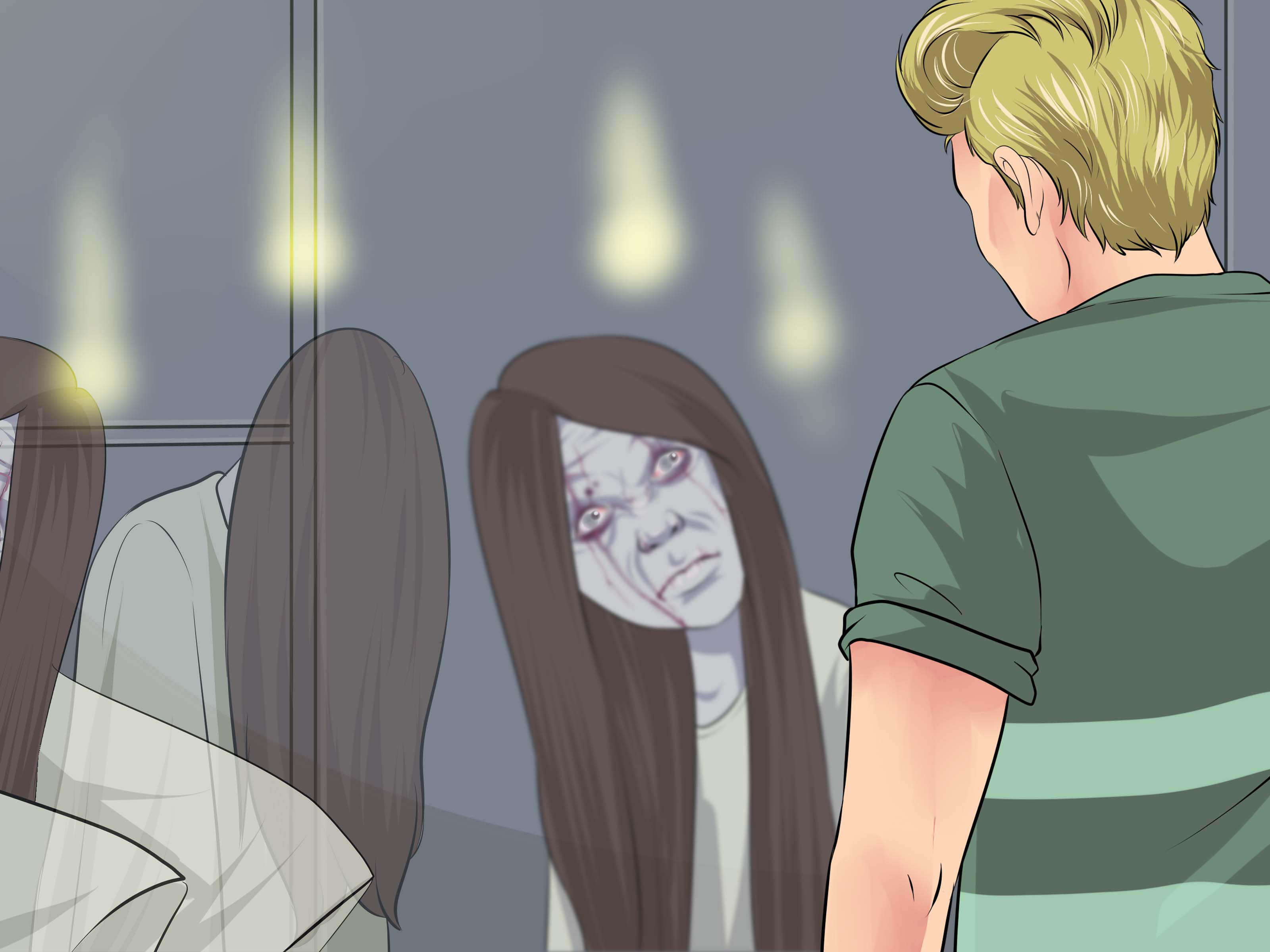 Image Titled Stop Being Afraid Of Ghosts Step - Wikihow Ghost - HD Wallpaper 