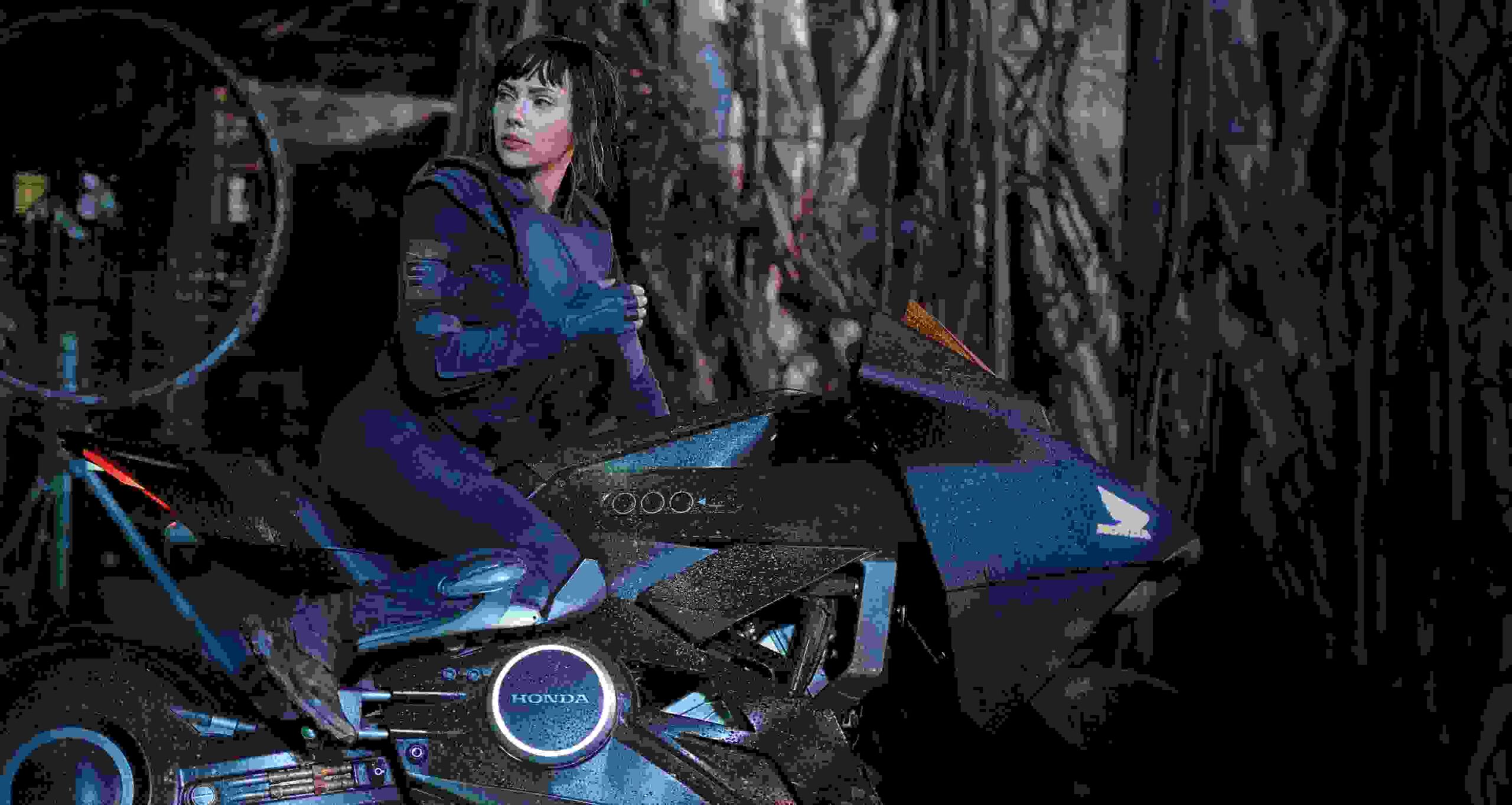 Scarlett Johansson Wallpaper Ghost In The Shell 2017 - HD Wallpaper 