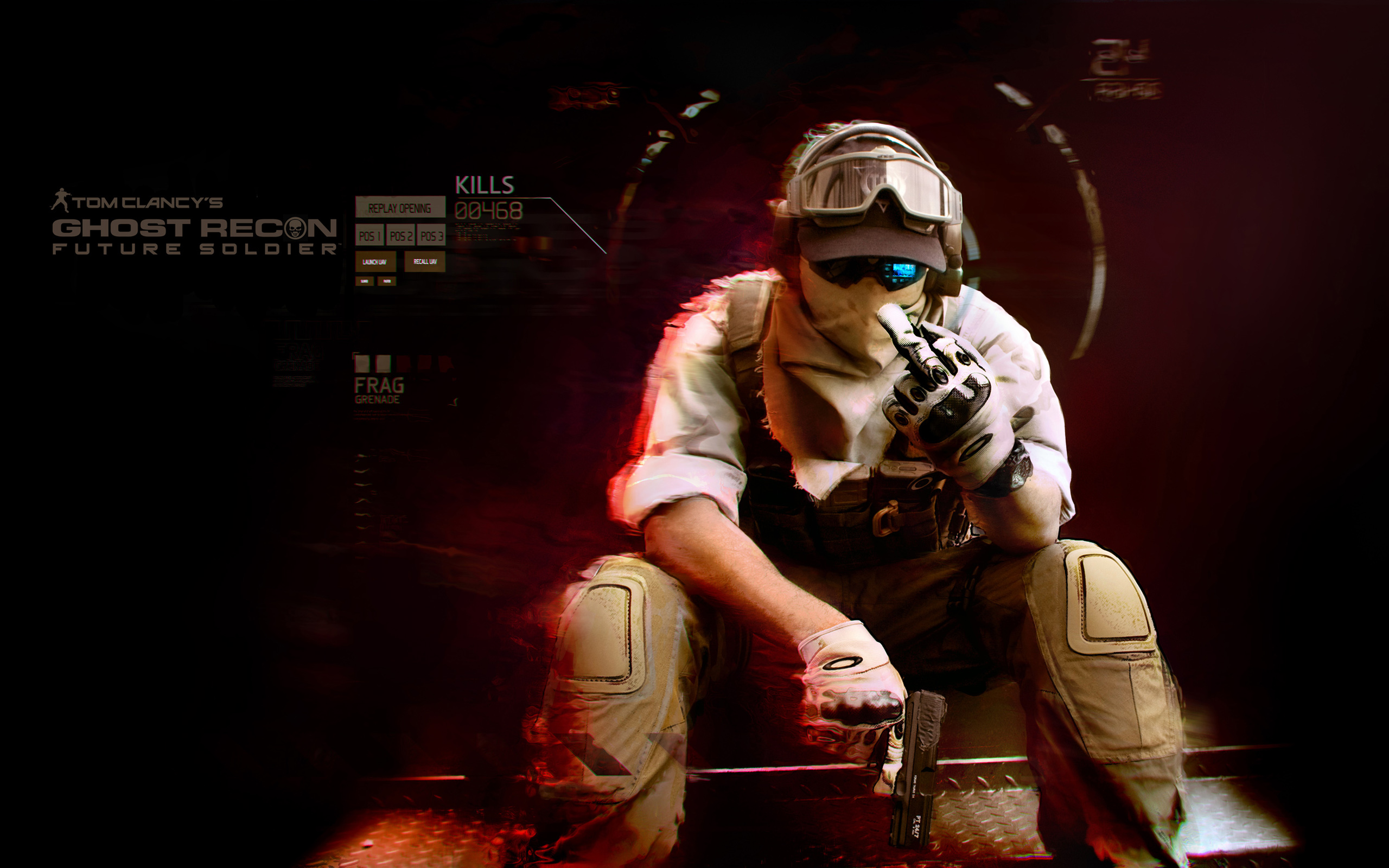 Tom Clancy's Ghost Recon Future Soldier Art - HD Wallpaper 