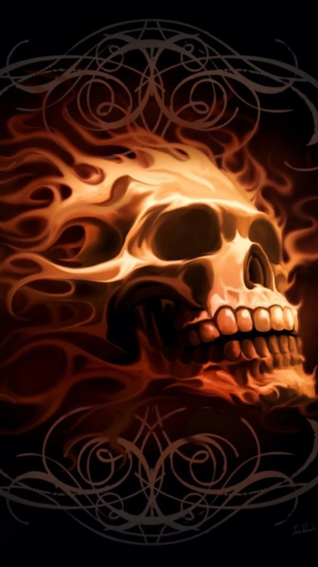 Ghost Rider Iphone 8 Plus Wallpaper - Ghost Rider - HD Wallpaper 