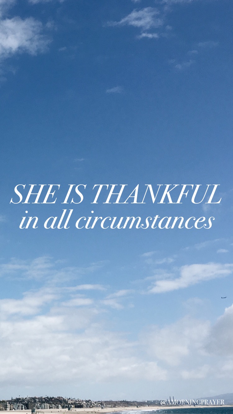 She Is Thankful In All Circumstances Quote - Serviced Apartments - HD Wallpaper 