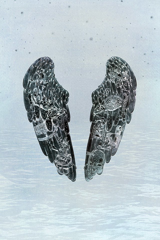 Com Apple Wallpaper Ghost Stories Coldplay Light Iphone4 - HD Wallpaper 