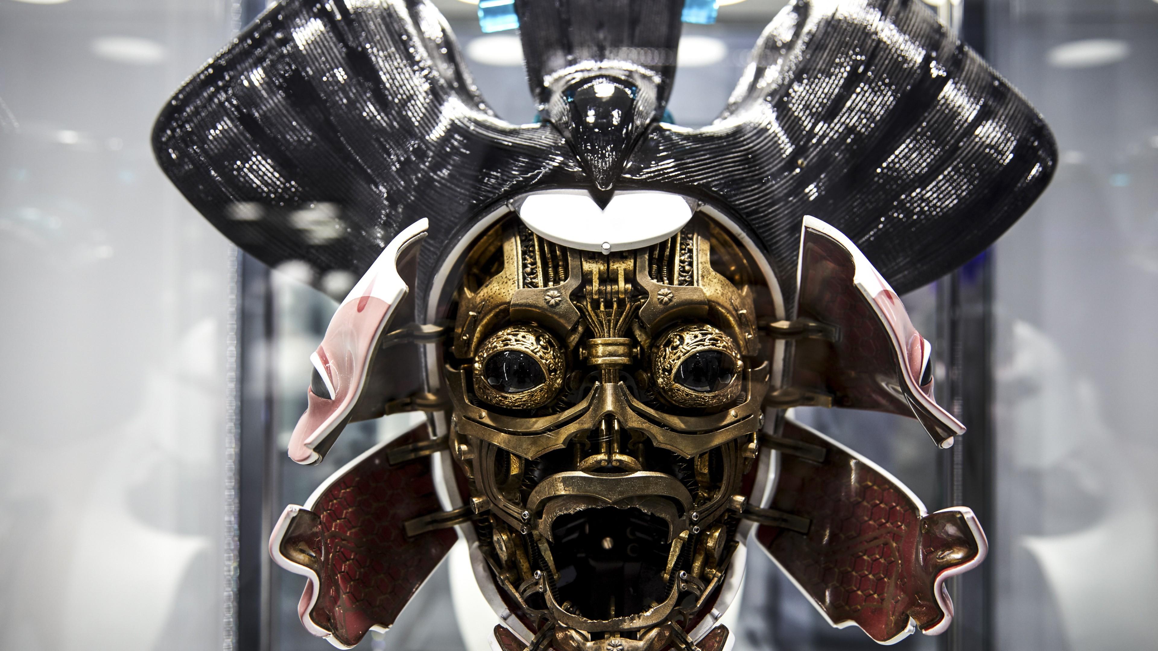 Ghost In The Shell Iphone Wallpaper - Ghost In The Shell Geisha Robots - HD Wallpaper 
