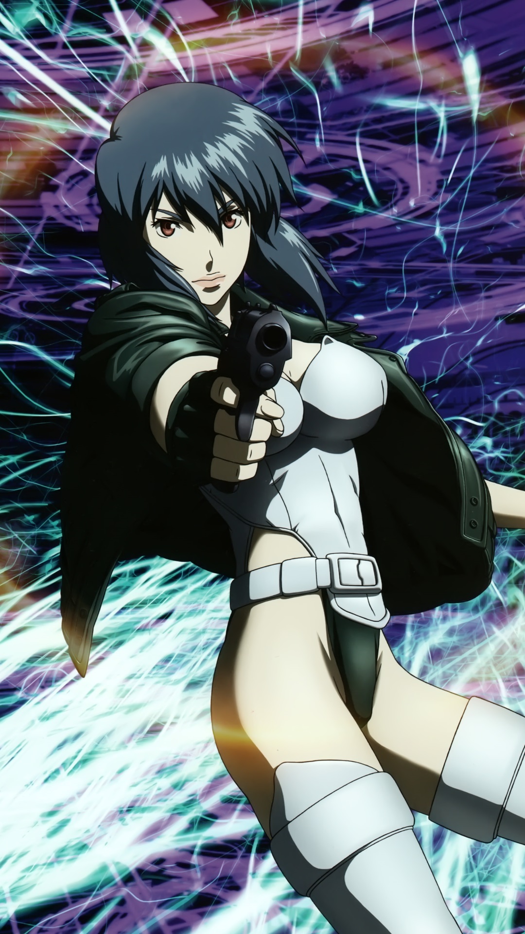 Ghost In The Shell Iphone Wallpaper Motoko Kusanagi Ghost In The Shell Phone 1080x19 Wallpaper Teahub Io