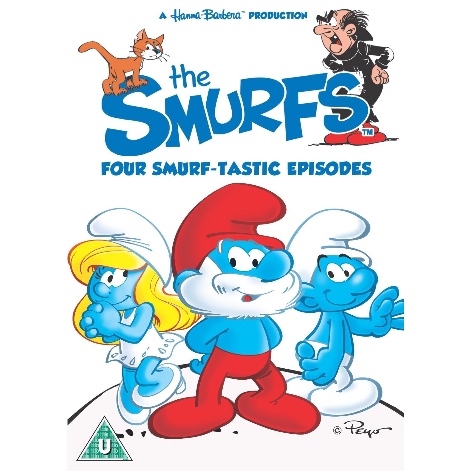 Smurf Baby Nursery Smurf Shelf Smurf Wallpaper Smurf - Smurfs Uk Dvd - HD Wallpaper 