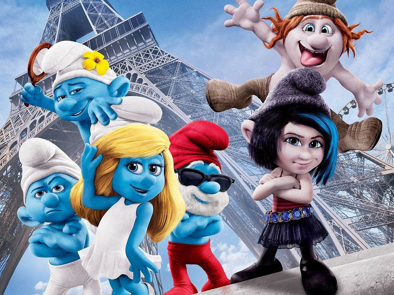 Smurfs 2 Wallpaper Hd - HD Wallpaper 