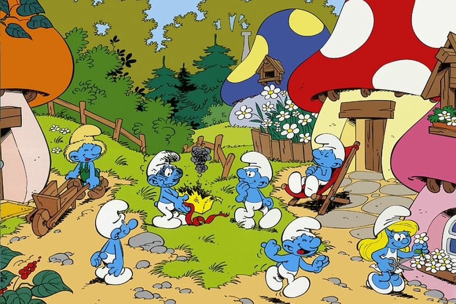 Most Powerful Smurf - HD Wallpaper 