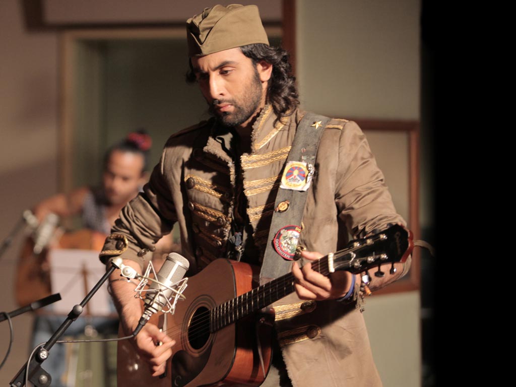 Ranbir Kapoor Rockstar 2011 - 1024x768 Wallpaper Ranbir Kapoor Rockstar 2011 - 1024x768 Wallpaper