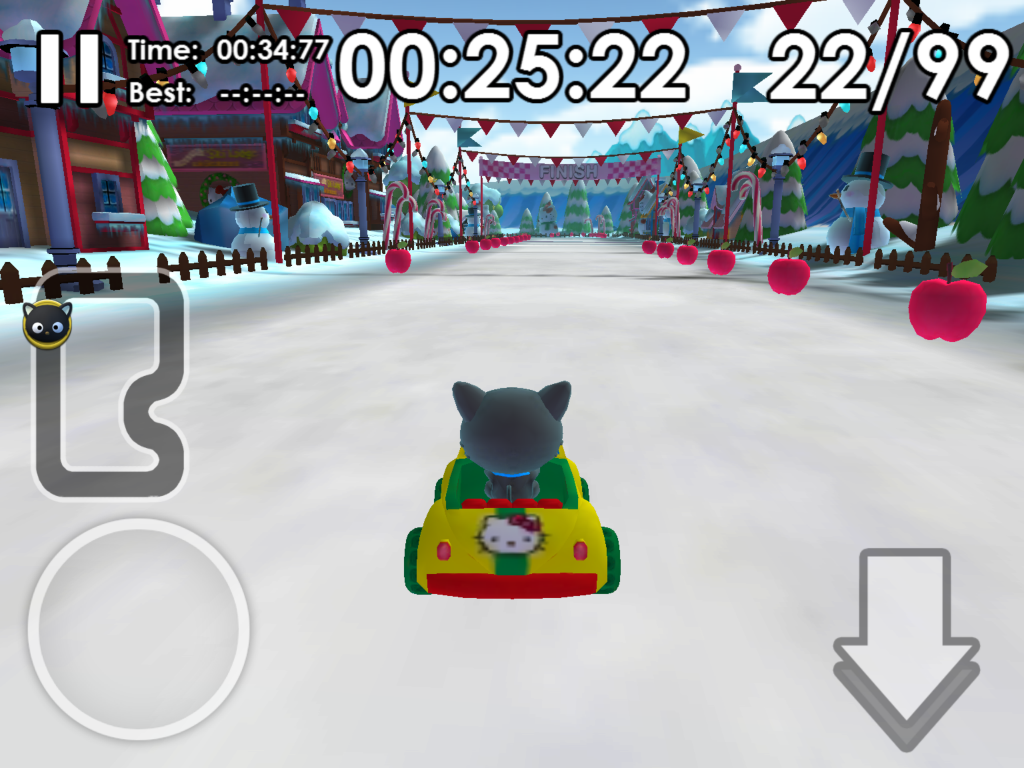 Hello Kitty Kruisers Racing - Cartoon - HD Wallpaper 