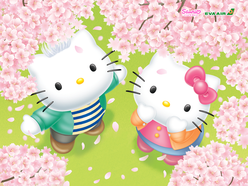 Sanrio - Sanrio Wallpaper - Sanrio - Fan Of It 2 Fans - Hello Kitty Spring - HD Wallpaper 