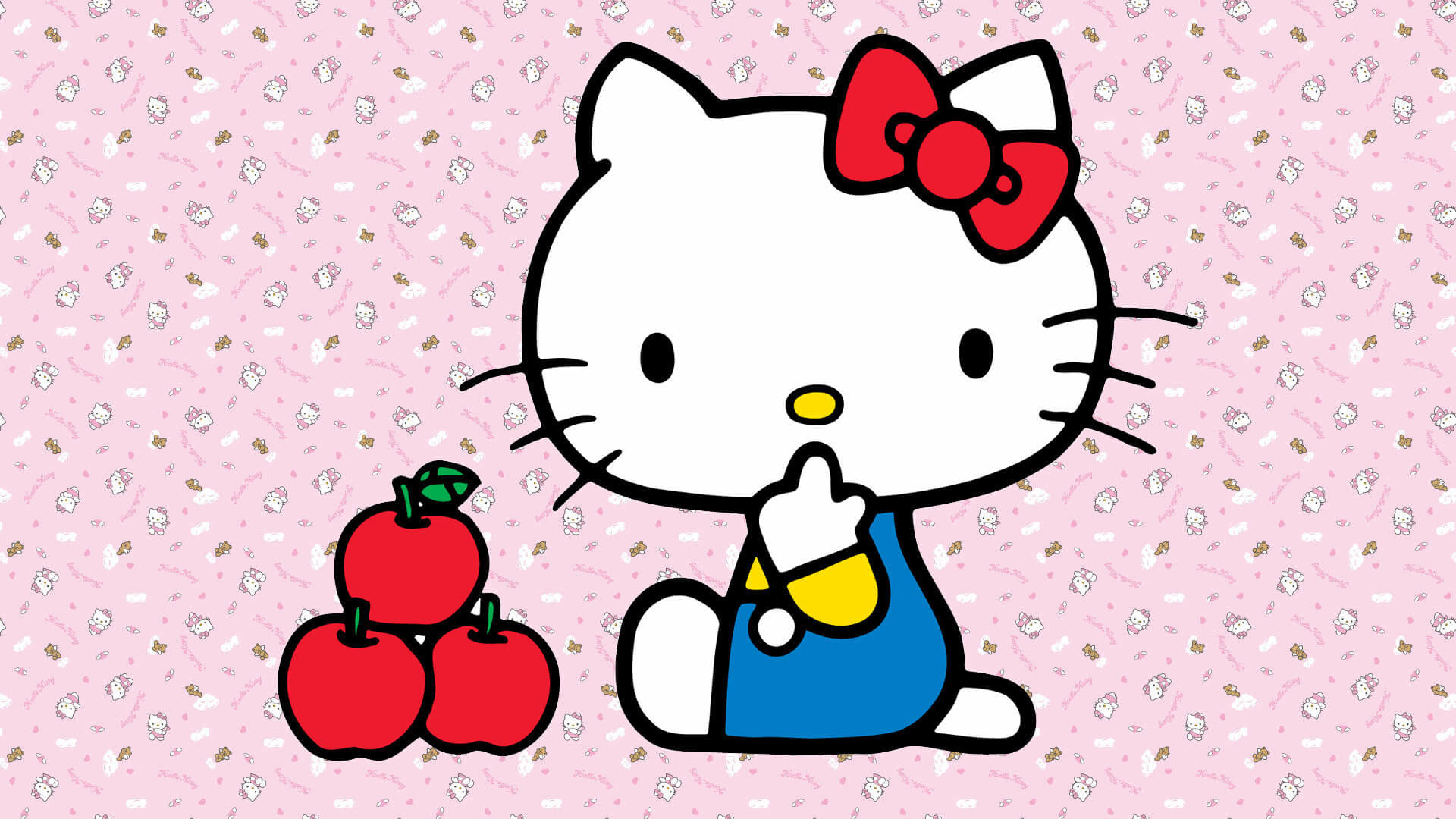 For More Wallpapers For Ipad Click Here - Hello Kitty - HD Wallpaper 