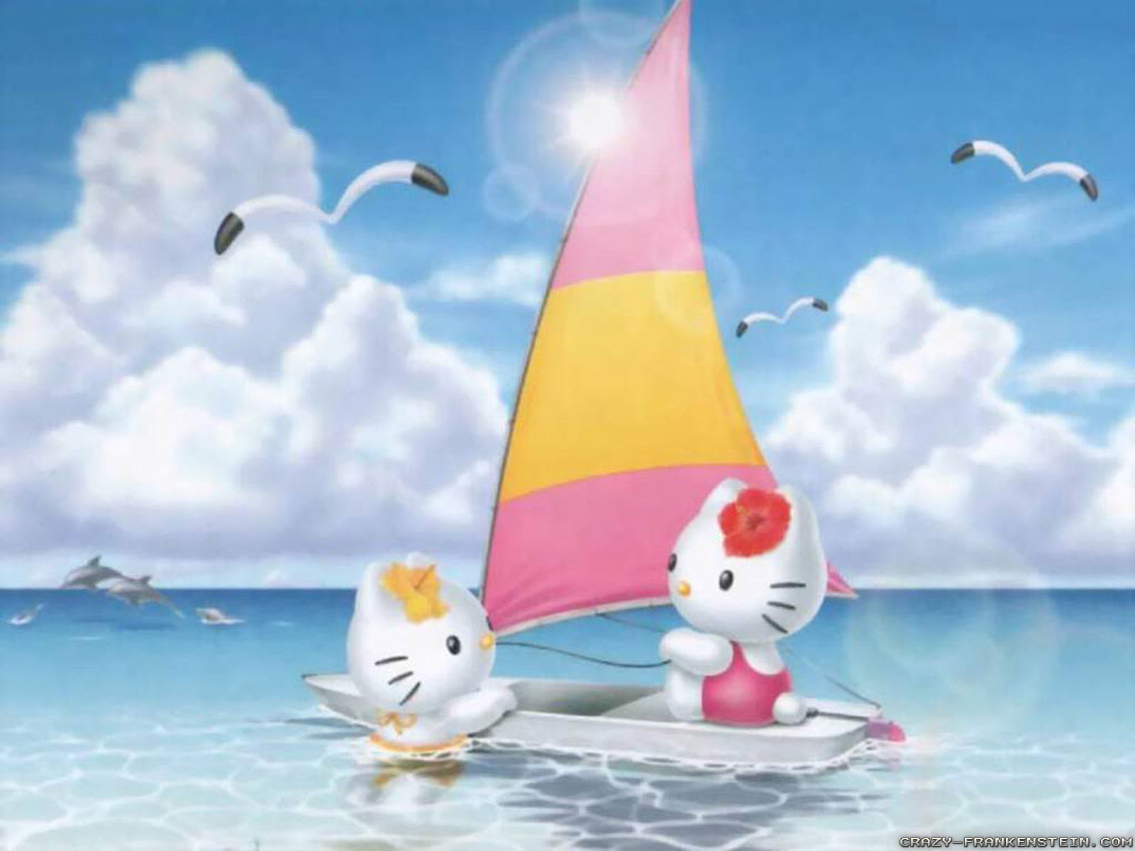 Desktop Backgrounds Hello Kitty Wallpaper Desktop - HD Wallpaper 