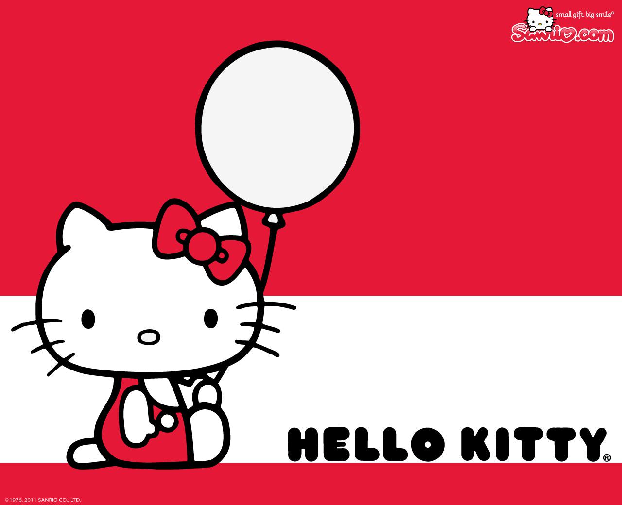 Hello Kitty Red Wallpaper - Tarpaulin Hello Kitty Red Background - HD Wallpaper 