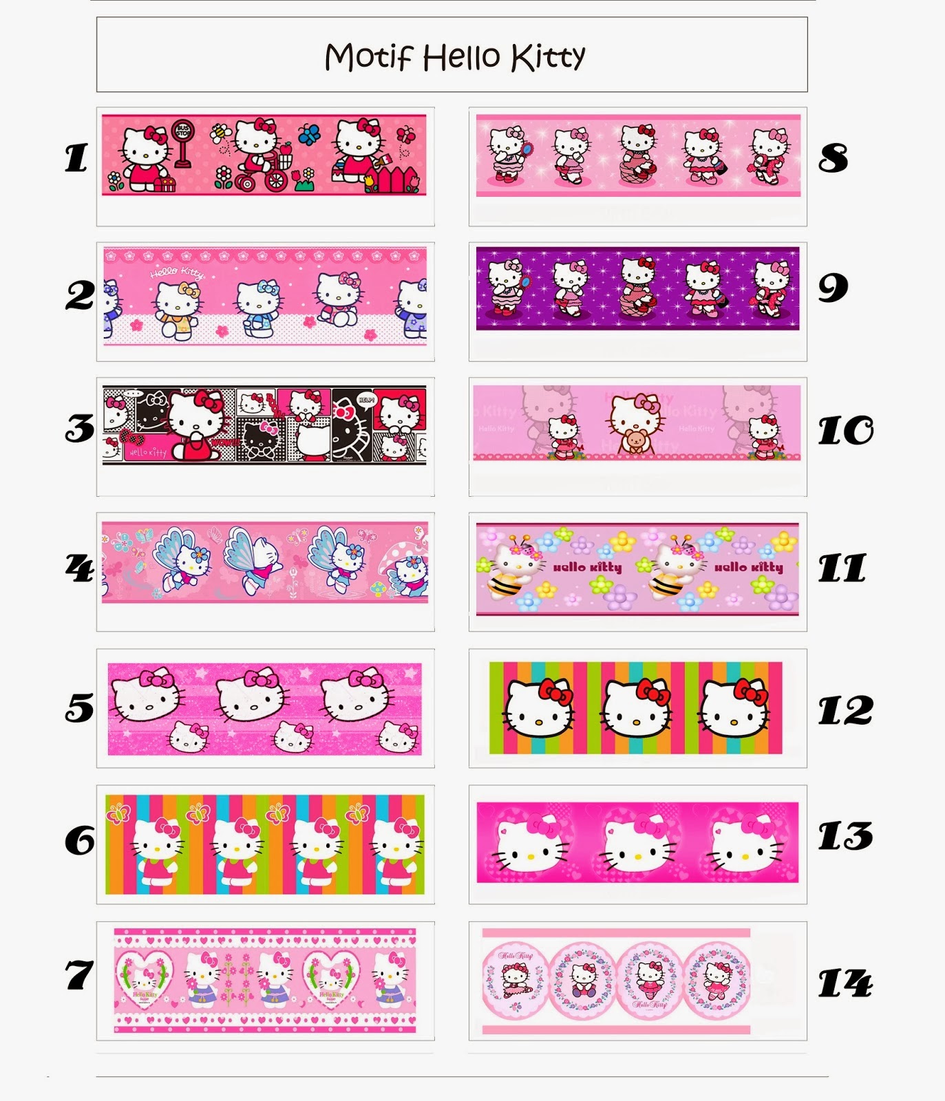 103 Wallpaper Dinding Kamar Keroppi Wallpaper Dinding - Dinding Motif Hello Kitty - HD Wallpaper 