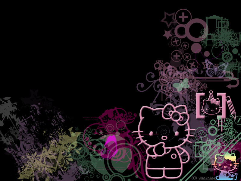 Hello Kitty Wallpaper For Laptop - HD Wallpaper 