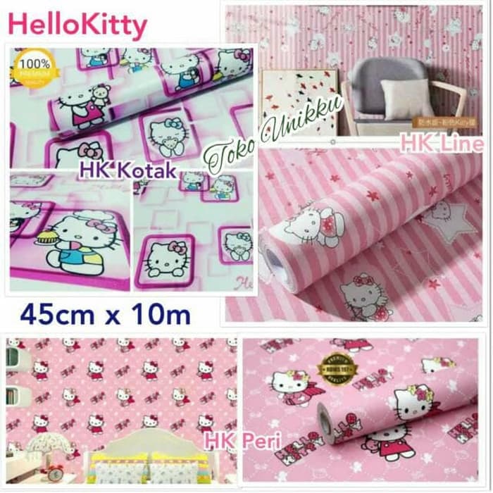 Stiker Dinding Hello Kitty - HD Wallpaper 