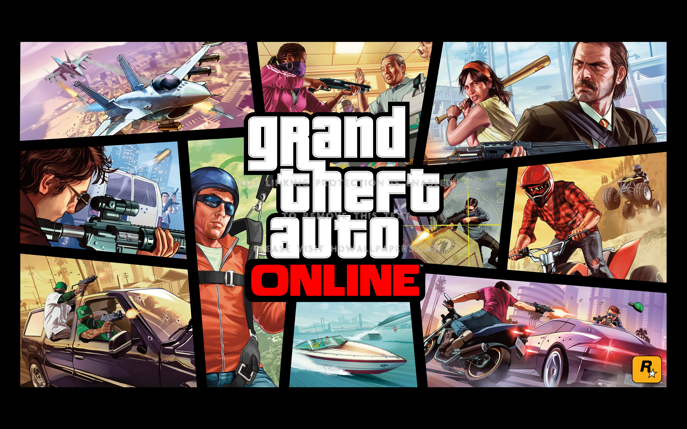 Gta Online Open World Games Rockstar Grand - Gta Online Wallpaper 4k - HD Wallpaper 