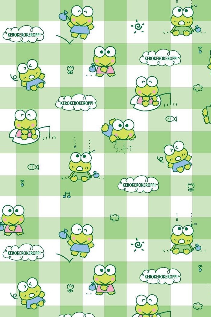 Gambar Background Keroppi - HD Wallpaper 