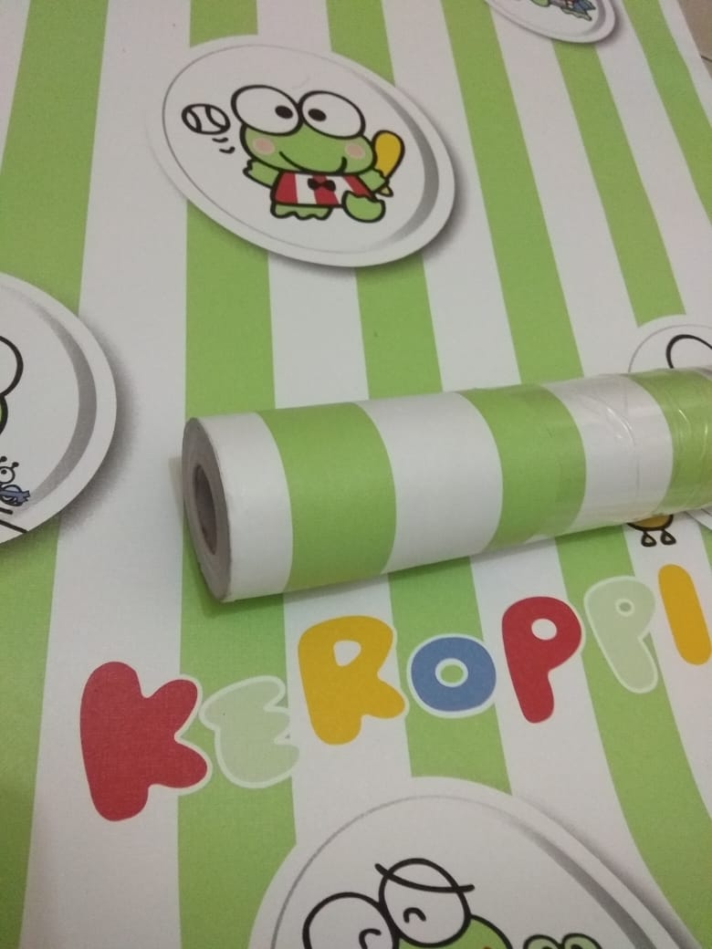 Stiker Dinding Kamar Keroppi - HD Wallpaper 