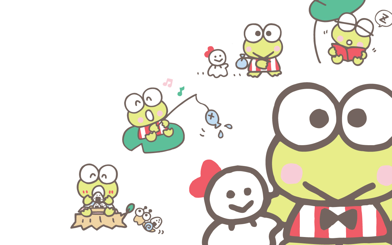 Wallpaper Keroppi Untuk Android - Keroppi Cute - HD Wallpaper 