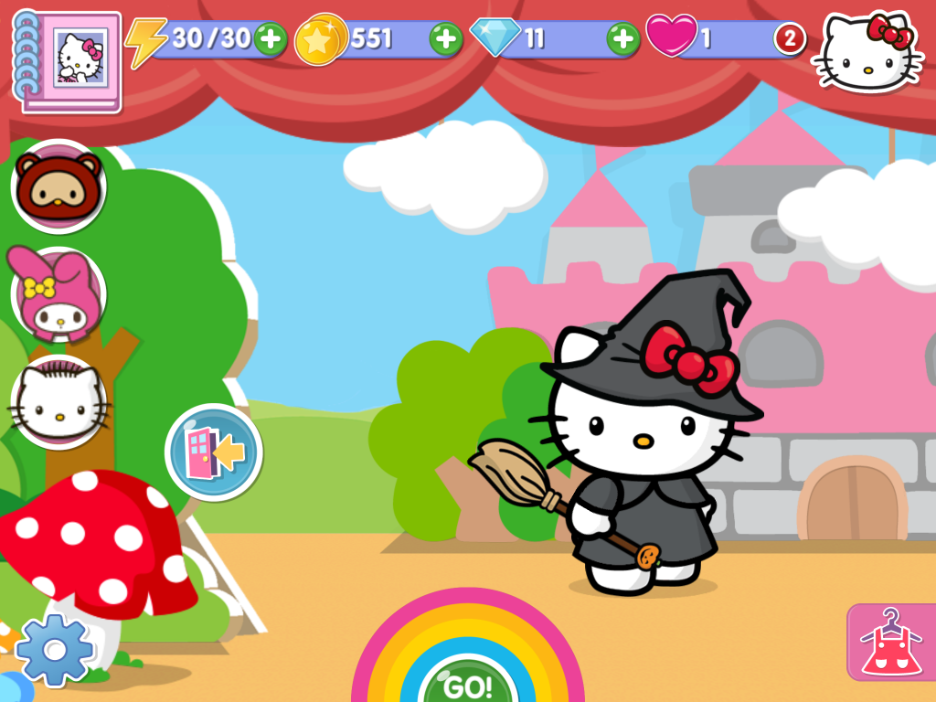 Hello Kitty World Fun Game - HD Wallpaper 