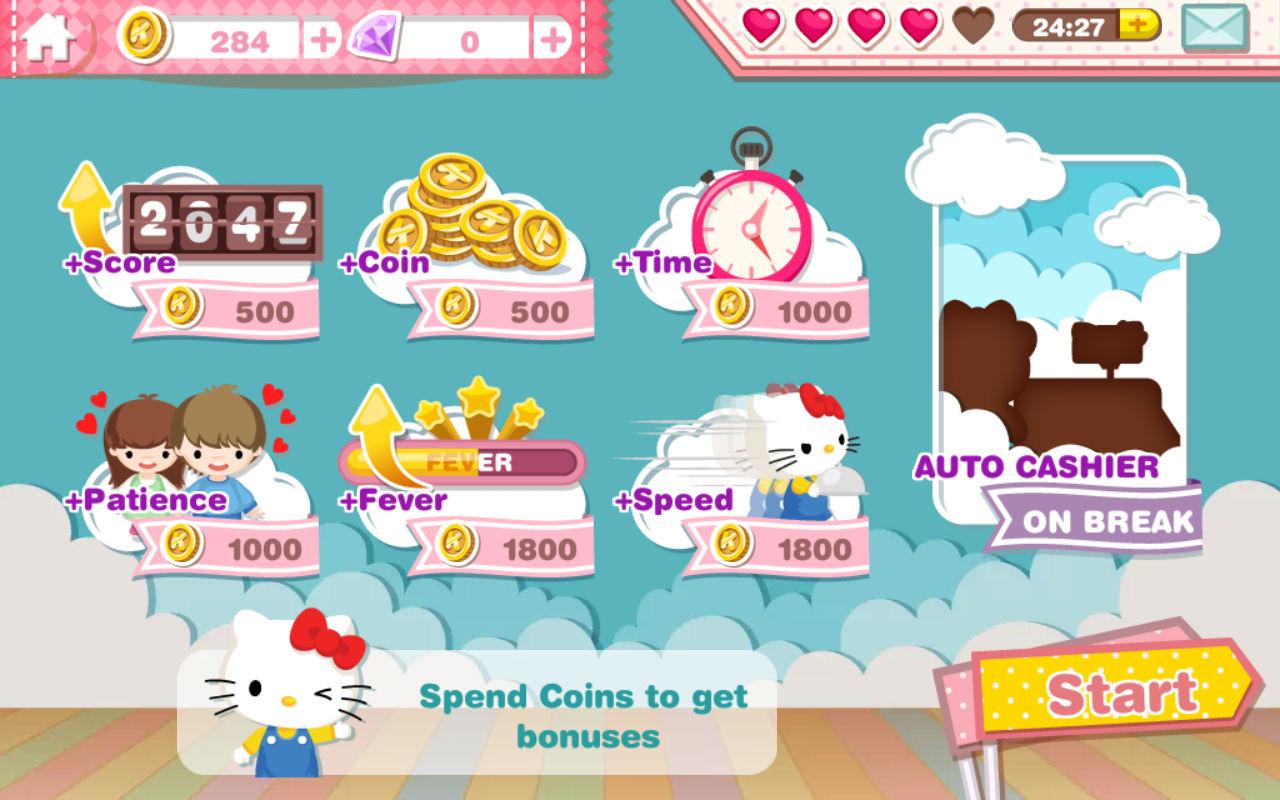 Hello Kitty Dream Cafe - HD Wallpaper 