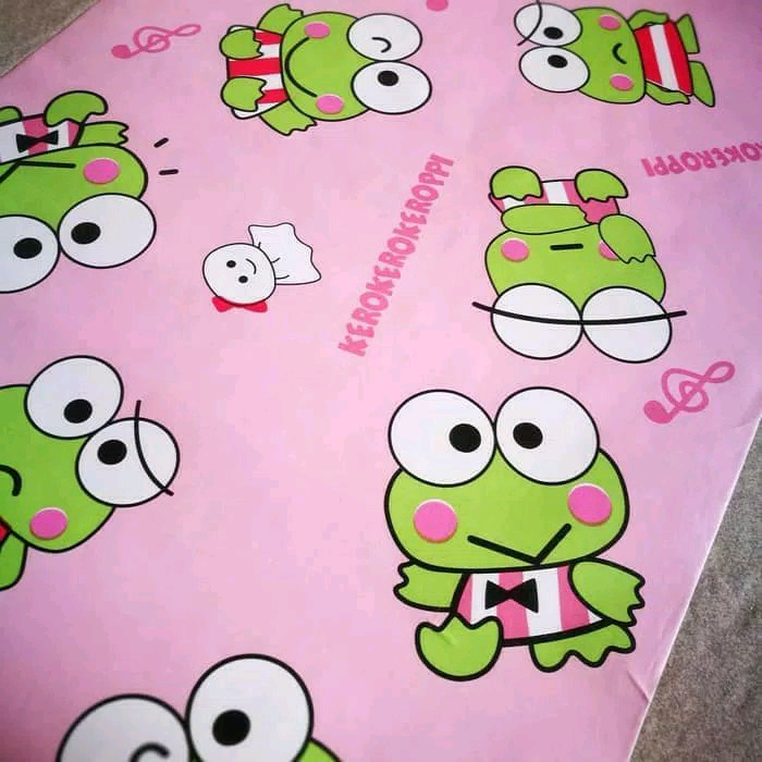 Wallpaper Dinding Keroppi Pink - Keroppi Pink - HD Wallpaper 