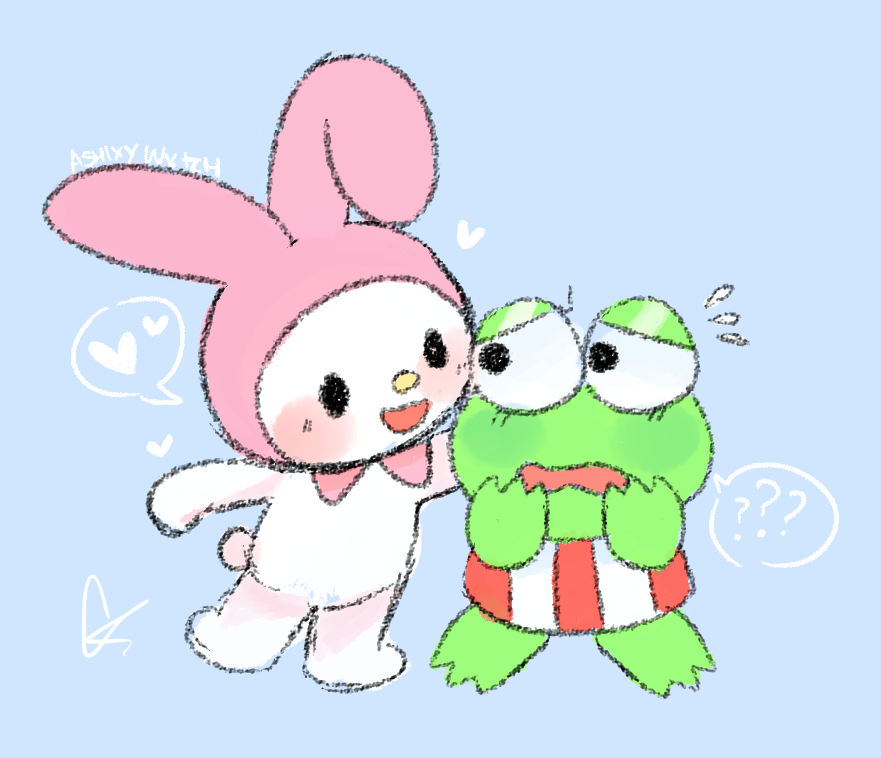 Keroppi And My Melody - HD Wallpaper 