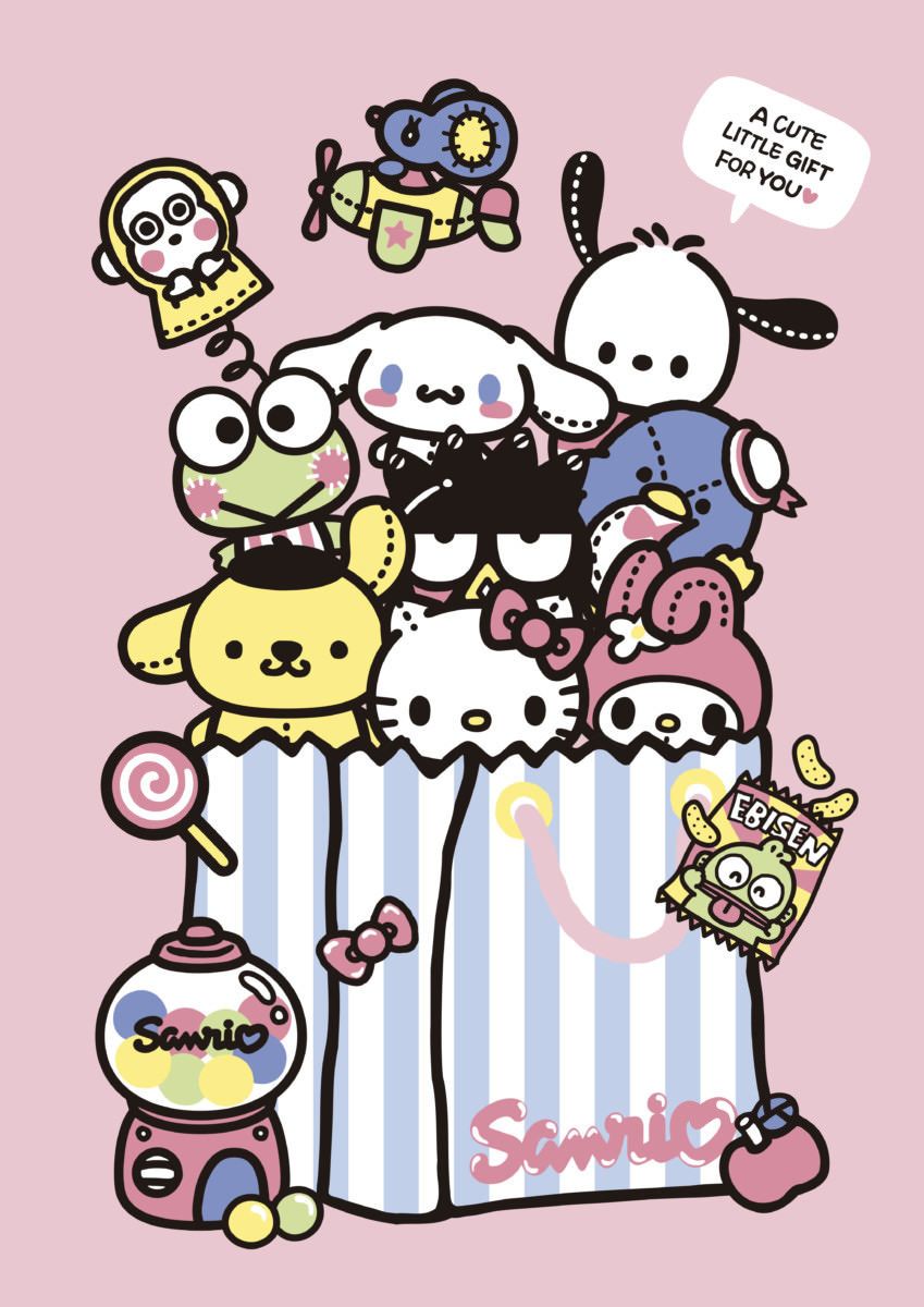 Sanrio Characters - HD Wallpaper 
