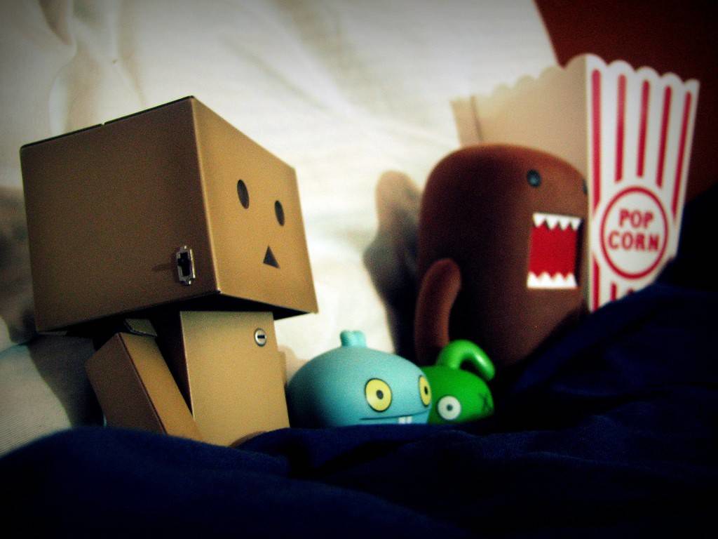 Danbo X Domo - HD Wallpaper 