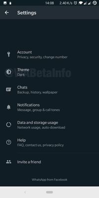 2 Fitur Canggih Ini Bakal Ada Di Whatsapp, Ini Penampakannya - Dark Mode Für Whatsapp - HD Wallpaper 
