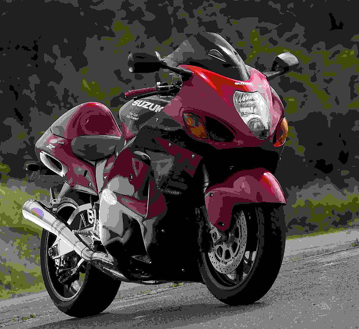 Bike, Hayabusa, Motorbike, Motorcycle, Superbike, Suzuki - HD Wallpaper 