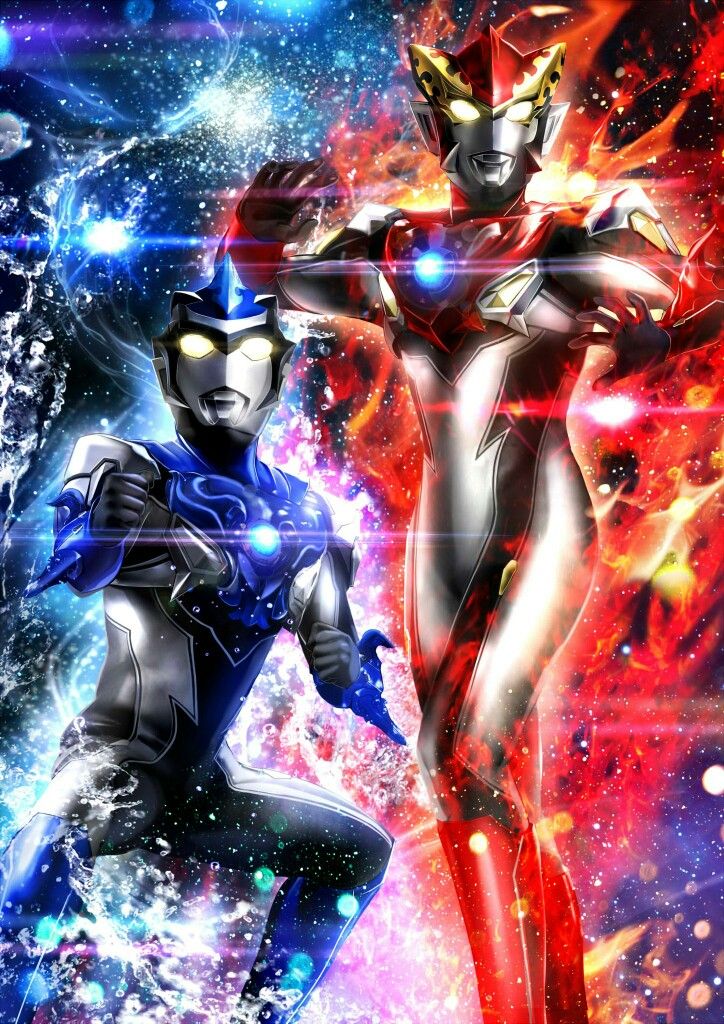 Ultraman R Dan B - HD Wallpaper 