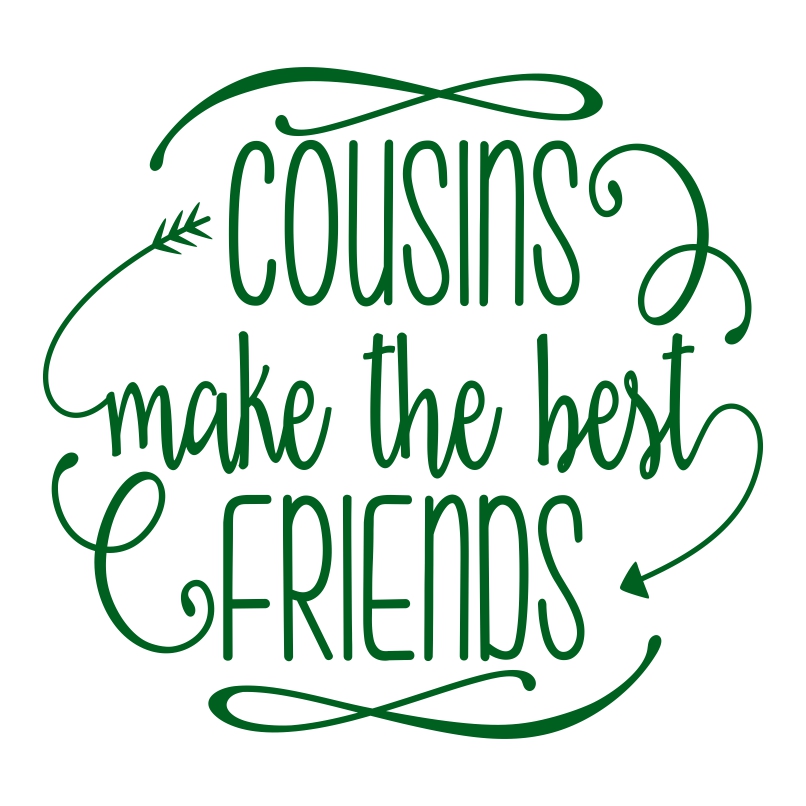 Cousins Cuttable Design - HD Wallpaper 