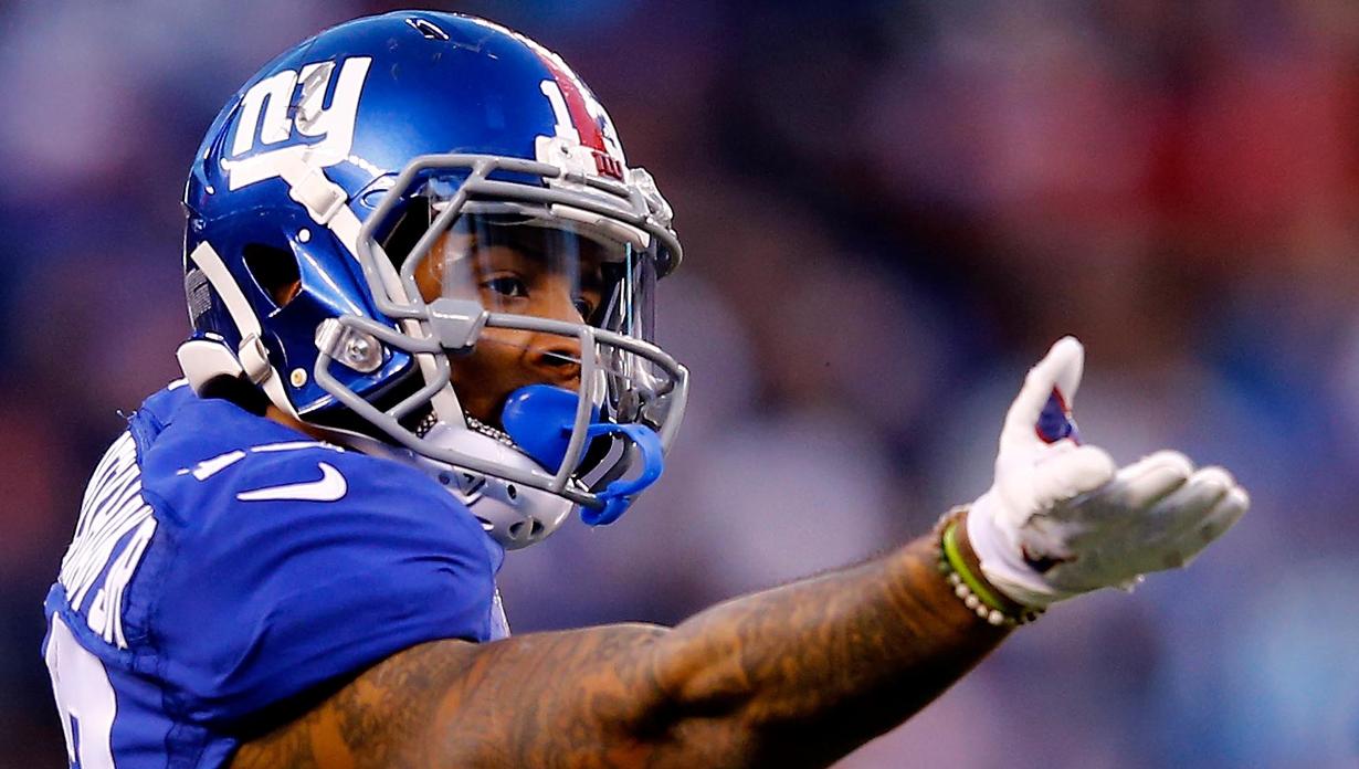 Odell Beckham Jr With Helmet - HD Wallpaper 