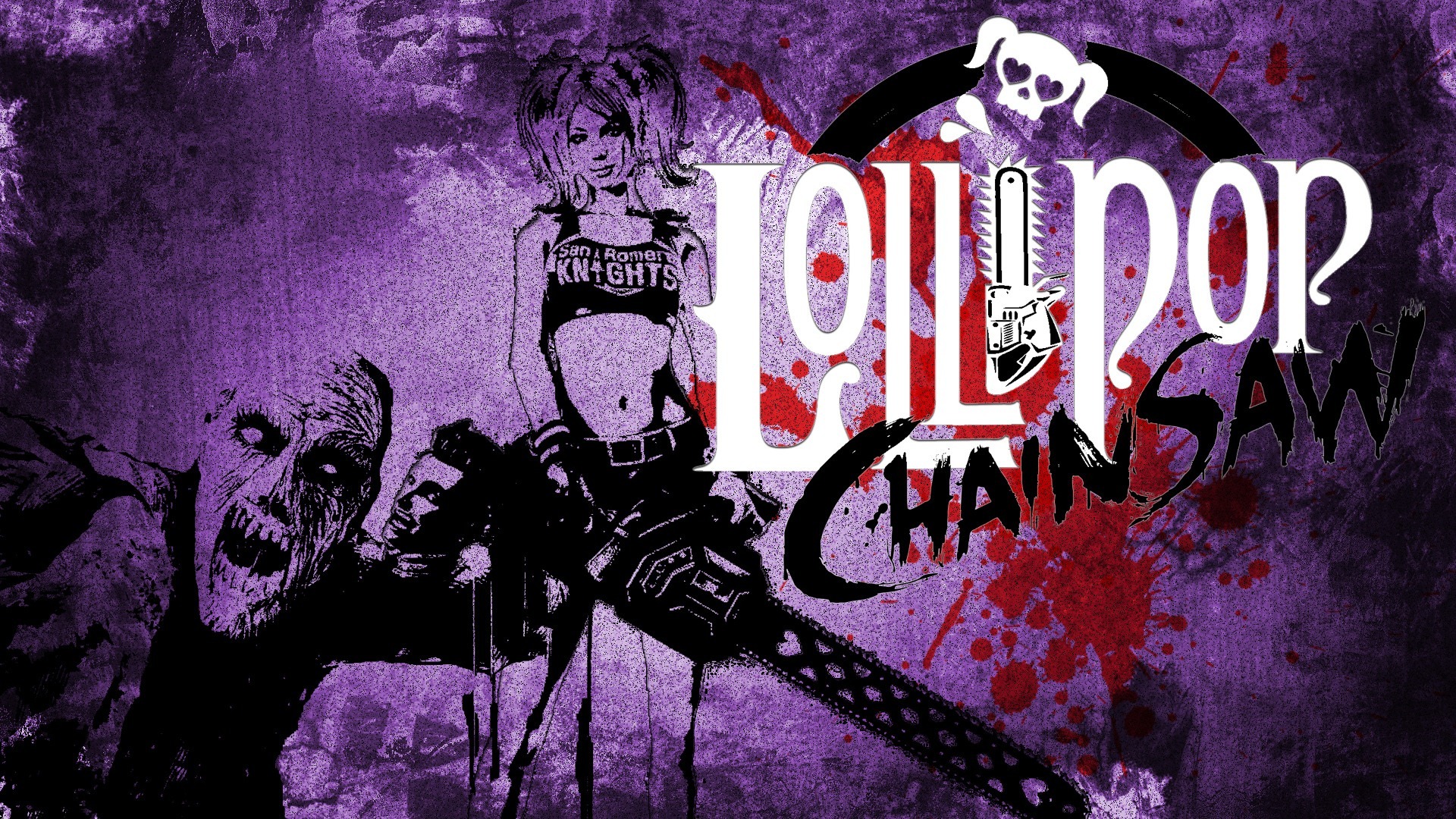Lollipop Chainsaw Background - HD Wallpaper 