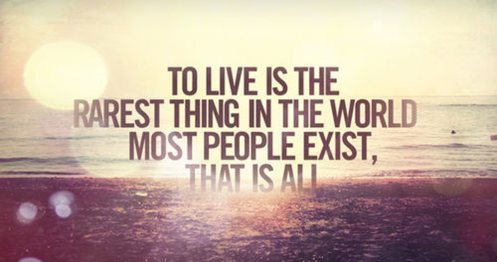 Live Is The Rarest Thing - HD Wallpaper 