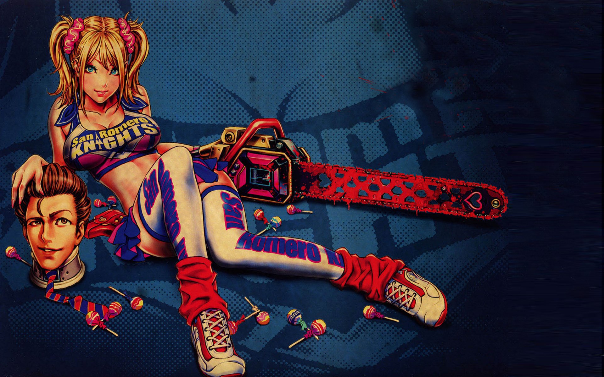 Lollipop Chainsaw Backgrounds - HD Wallpaper 
